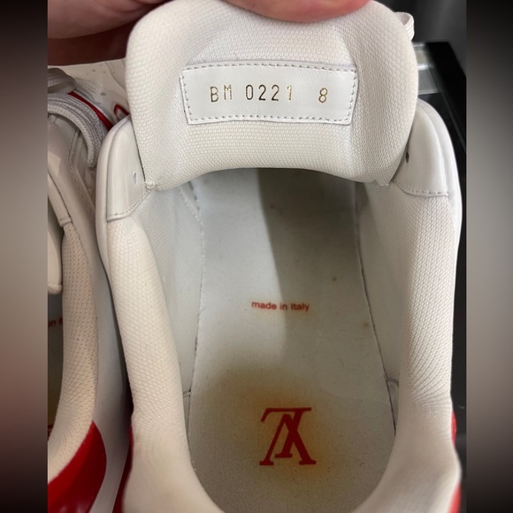 Louis Vuitton Trainer Red - Picture 5 of 7